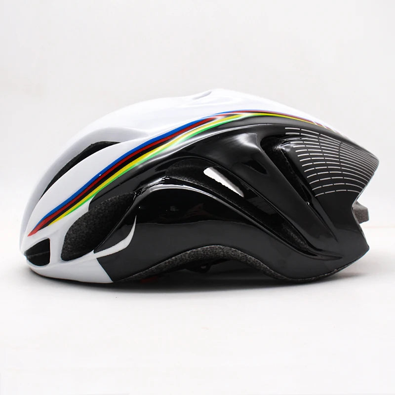 Casco de ciclismo para triatlón, contrarreloj, aerodinámico, para bicicleta de carretera, protector de carreras de montaña, cascos de bicicleta, equipamiento para bicicleta