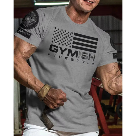 Camiseta deportiva de gimnasio para hombre, camiseta sin mangas con cuello redondo, camiseta de moda para exteriores, camisetas deportivas de entrenamiento físico para hombre, ropa informal para hombre.