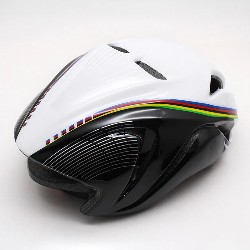 Casco de ciclismo para triatlón, contrarreloj, aerodinámico, para bicicleta de carretera, protector de carreras de montaña, cascos de bicicleta, equipamiento para bicicleta