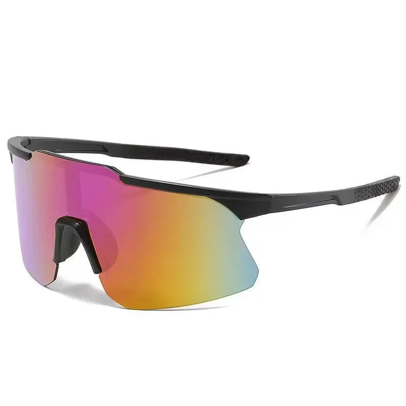 Gafas de ciclismo anti-ultravioleta UV400 Gafas de sol para deportes al aire libre para hombres y mujeres Montañismo Esquí A prueba de viento Moda Genial