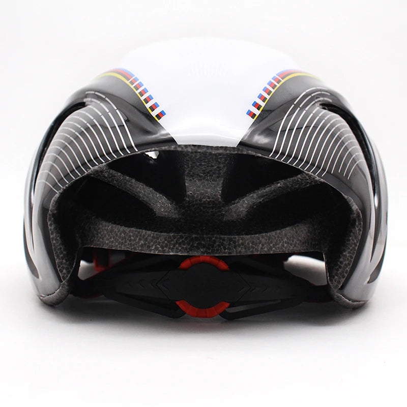 Casco de ciclismo para triatlón, contrarreloj, aerodinámico, para bicicleta de carretera, protector de carreras de montaña, cascos de bicicleta, equipamiento para bicicleta